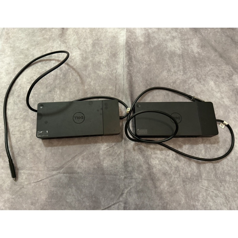 Dell D6000 USB-C Docking Station DisplayPort HDMI USB 3.0 RJ-45 Black
